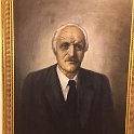 Yoel Sussmann President of the Supreme court 1976-80 Oil on canvas 100x80